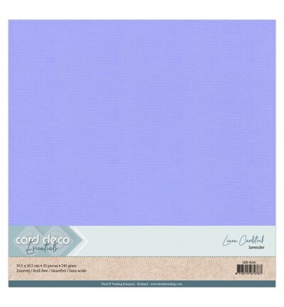 LKK-SC61 - Card Deco - Scrap, Lavande - 