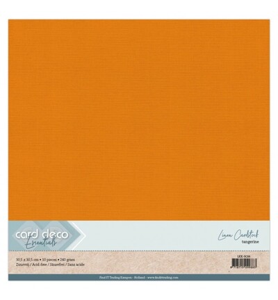 LKK-SC66 - Card Deco - Scrap, Mandarine - 