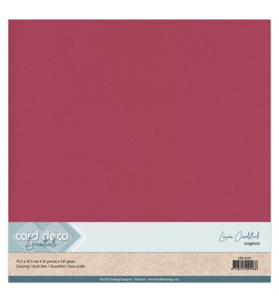 LKK-SC67 - Card Deco - Scrap, Magenta - 