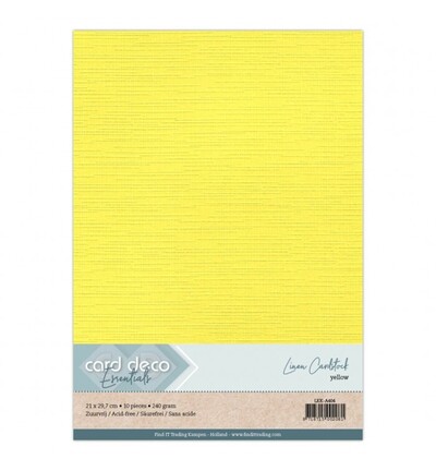 LKK-A404 - Card Deco - Jaune - 