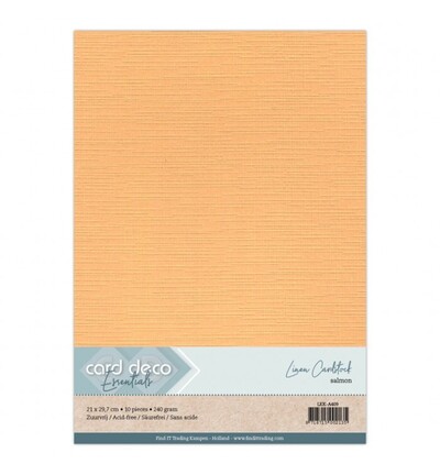 LKK-A409 - Card Deco - Saumon - 