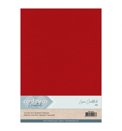 LKK-A413 - Card Deco - Rouge - 