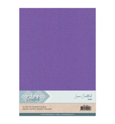 LKK-A418 - Card Deco - Violet - 