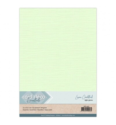 LKK-A419 - Card Deco - Vert clair - 