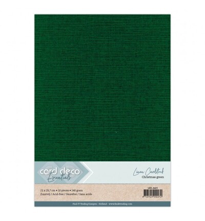 LKK-A423 - Card Deco - Vert sapin - 