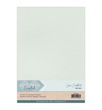 LKK-A424 - Card Deco - Gris clair - 