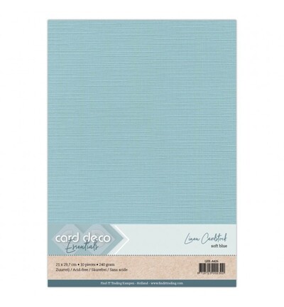 LKK-A426 - Card Deco - Bleu doux - 
