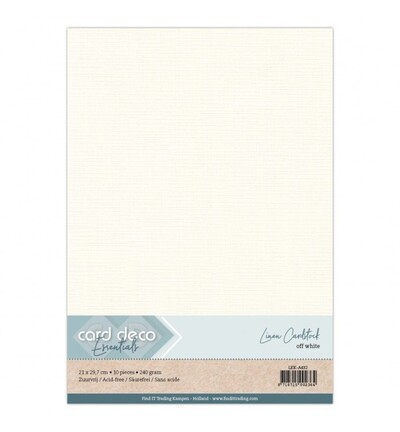 LKK-A432 - Card Deco - Blanc cassé - 