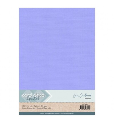 LKK-A461 - Card Deco - Lavande - 