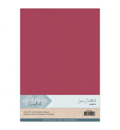 LKK-A467 - Card Deco - Magenta - 