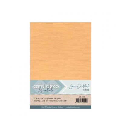 LKK-A509 - Card Deco - Saumon - 
