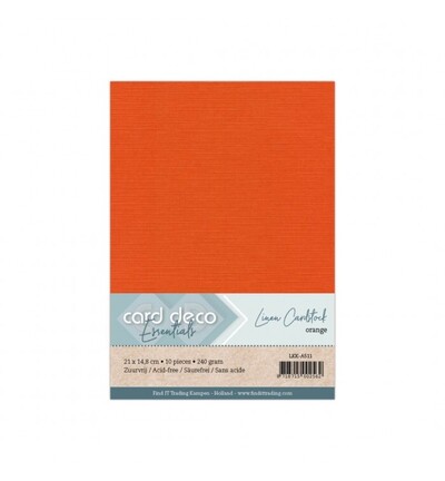 LKK-A511 - Card Deco - Orange - 