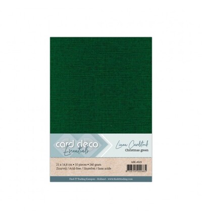 LKK-A523 - Card Deco - Vert sapin - 