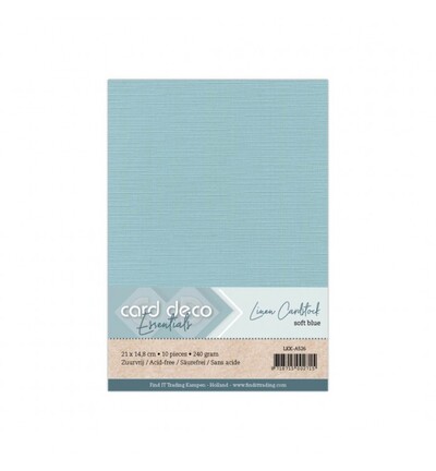 LKK-A526 - Card Deco - Bleu doux - 