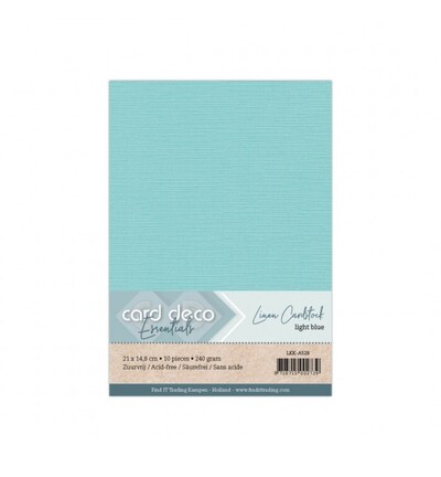 LKK-A528 - Card Deco - Bleu clair - 
