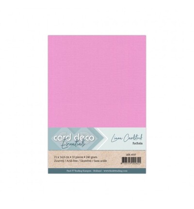 LKK-A537 - Card Deco - Violet fuchsia - 