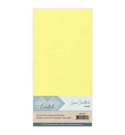 LKK-4K02 - Card Deco - Cardstock, Crème - 