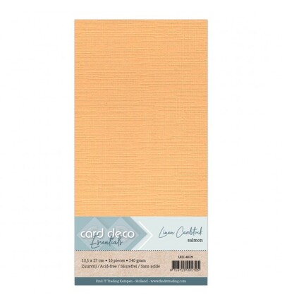 LKK-4K09 - Card Deco - Cardstock, Saumon - 