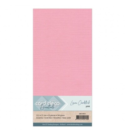 LKK-4K16 - Card Deco - Cardstock, Rose - 
