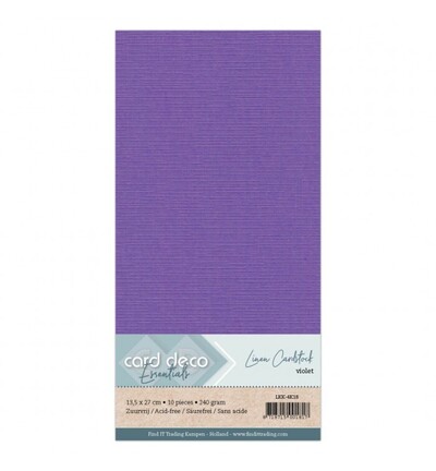 LKK-4K18 - Card Deco - Cardstock, Violet - 
