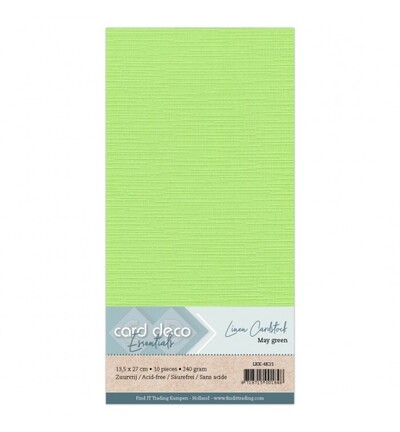 LKK-4K21 - Card Deco - Cardstock, Vert mai - 