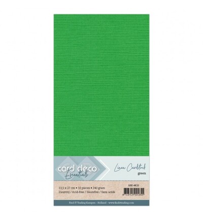 LKK-4K22 - Card Deco - Cardstock, Vert - 