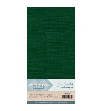 LKK-4K23 - Card Deco - Cardstock, Vert sapin - 