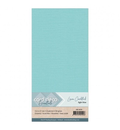 LKK-4K28 - Card Deco - Cardstock, Bleu clair - 