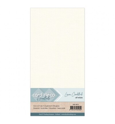 LKK-4K32 - Card Deco - Cardstock, Blanc cassé - 