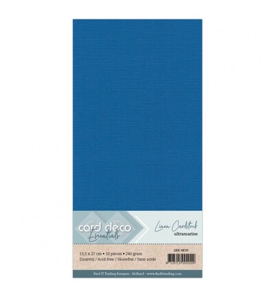 LKK-4K39 - Card Deco - Cardstock, Bleu outremer - 