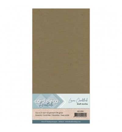 LKK-4K44 - Card Deco - Cardstock, Moka - 