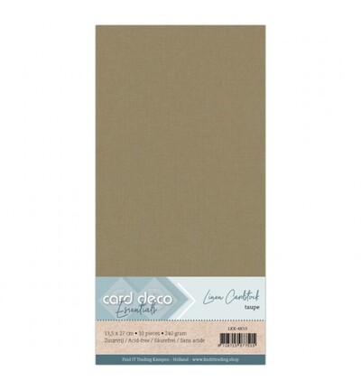 LKK-4K53 - Card Deco - Cardstock, Taupe - 