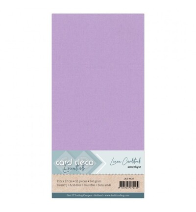 LKK-4K57 - Card Deco - Cardstock, Améthyste - 