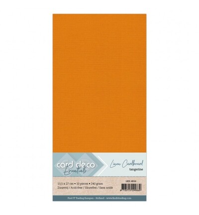 LKK-4K66 - Card Deco - Cardstock, Mandarine - 