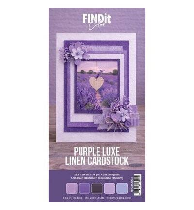 FITCB4k003 - Find It Color - Find It Color pack cardstock lin 4K – Purple Love - 