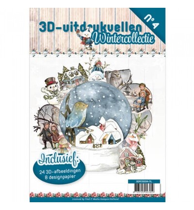 3DPO10004 - Find-it - 3D Push-Out Book 04 – Collection d’hiver - 