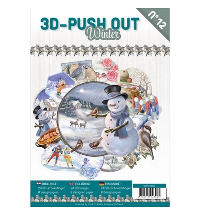 3DPO10012 - Find-it - 3D Push-Out Book 12 – Hiver - 3DPO10012 - Find-it - 3D Push-Out Book 12 – Hiver -
