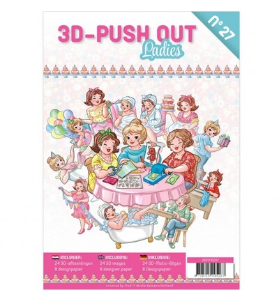 3DPO10027 - Find-it - 3D Push-Out Book 27 – Femmes - 