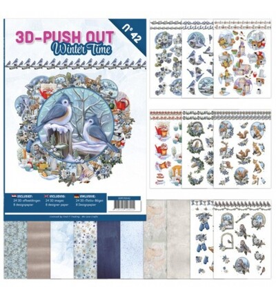 3DPO10042 - Find-it - 3D Push-Out Book 42 – Temps d’hiver - 3DPO10042 - Find-it - 3D Push-Out Book 42 – Temps d’hiver -