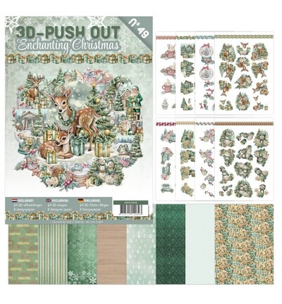 3DPO10049 - Find-it - 3D Push-Out Book 49 – Noël enchanteur - 