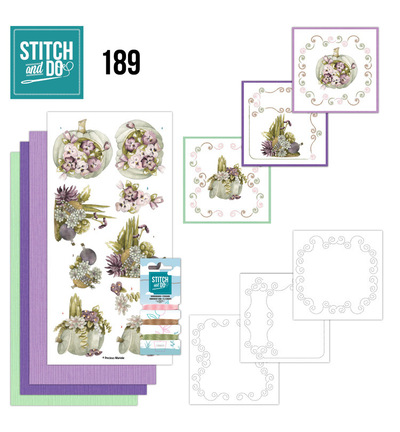 STDO189 - Find-it - Stitch & Do Kit de broderie - Passion mauve - Stitch & Do Kit de broderie STDO189 - Find-it - Stitch & Do Kit de broderie - Passion mauve - Stitch & Do Kit de broderie