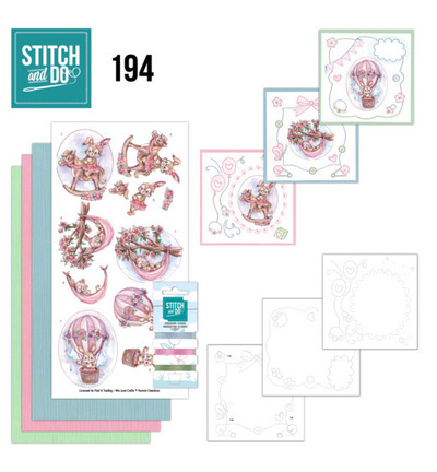 STDO194 - Find-it - Stitch & Do Kit de broderie - Bonjour le monde - Stitch & Do Kit de broderie STDO194 - Find-it - Stitch & Do Kit de broderie - Bonjour le monde - Stitch & Do Kit de broderie