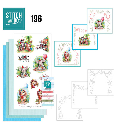 STDO196 - Find-it - Stitch & Do Kit de broderie - Fête dans la jungle - Stitch & Do Kit de broderie STDO196 - Find-it - Stitch & Do Kit de broderie - Fête dans la jungle - Stitch & Do Kit de broderie