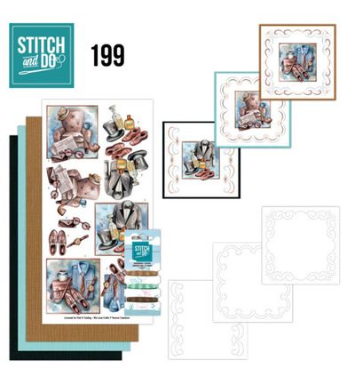 STDO199 - Find-it - Stitch & Do Kit de broderie - Hommes élégants - Stitch & Do Kit de broderie STDO199 - Find-it - Stitch & Do Kit de broderie - Hommes élégants - Stitch & Do Kit de broderie