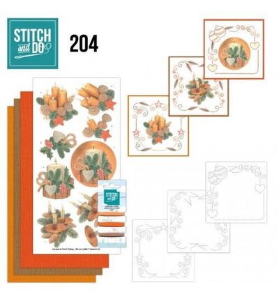 STDO204 - Find-it - Stitch & Do Kit de broderie - Noël boisé - Stitch & Do Kit de broderie STDO204 - Find-it - Stitch & Do Kit de broderie - Noël boisé - Stitch & Do Kit de broderie
