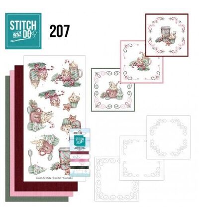 STDO207 - Find-it - Stitch & Do Kit de broderie - Monde de Noël - Stitch & Do Kit de broderie STDO207 - Find-it - Stitch & Do Kit de broderie - Monde de Noël - Stitch & Do Kit de broderie