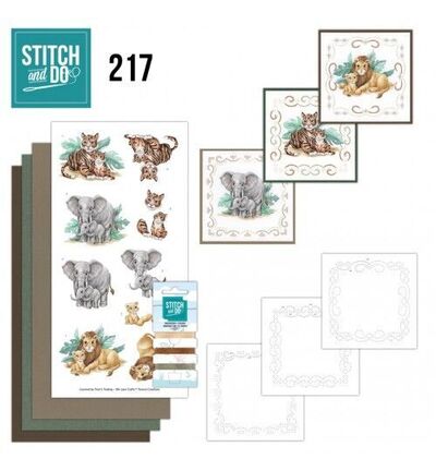 STDO217 - Find-it - Stitch & Do Kit de broderie - Jeune et sauvage - Stitch & Do Kit de broderie STDO217 - Find-it - Stitch & Do Kit de broderie - Jeune et sauvage - Stitch & Do Kit de broderie