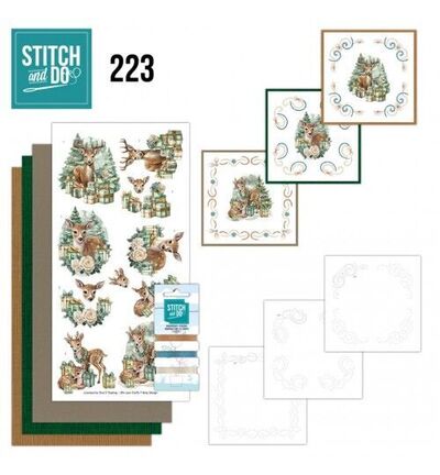 STDO223 - Find-it - Stitch & Do Kit de broderie - Noël enchanteur - Stitch & Do Kit de broderie STDO223 - Find-it - Stitch & Do Kit de broderie - Noël enchanteur - Stitch & Do Kit de broderie