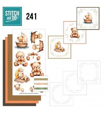 STDO241 - Find-it - Stitch & Do Kit de broderie - Teddy - Stitch & Do Kit de broderie STDO241 - Find-it - Stitch & Do Kit de broderie - Teddy - Stitch & Do Kit de broderie