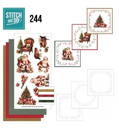 STDO244 - Find-it - Stitch & Do Kit de broderie - Noël intemporel - 